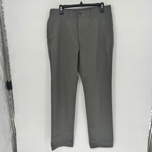 14th & Union Mens Gray Two Way Stretch Wrinkle Resistant Pants‎ Size 34W New
